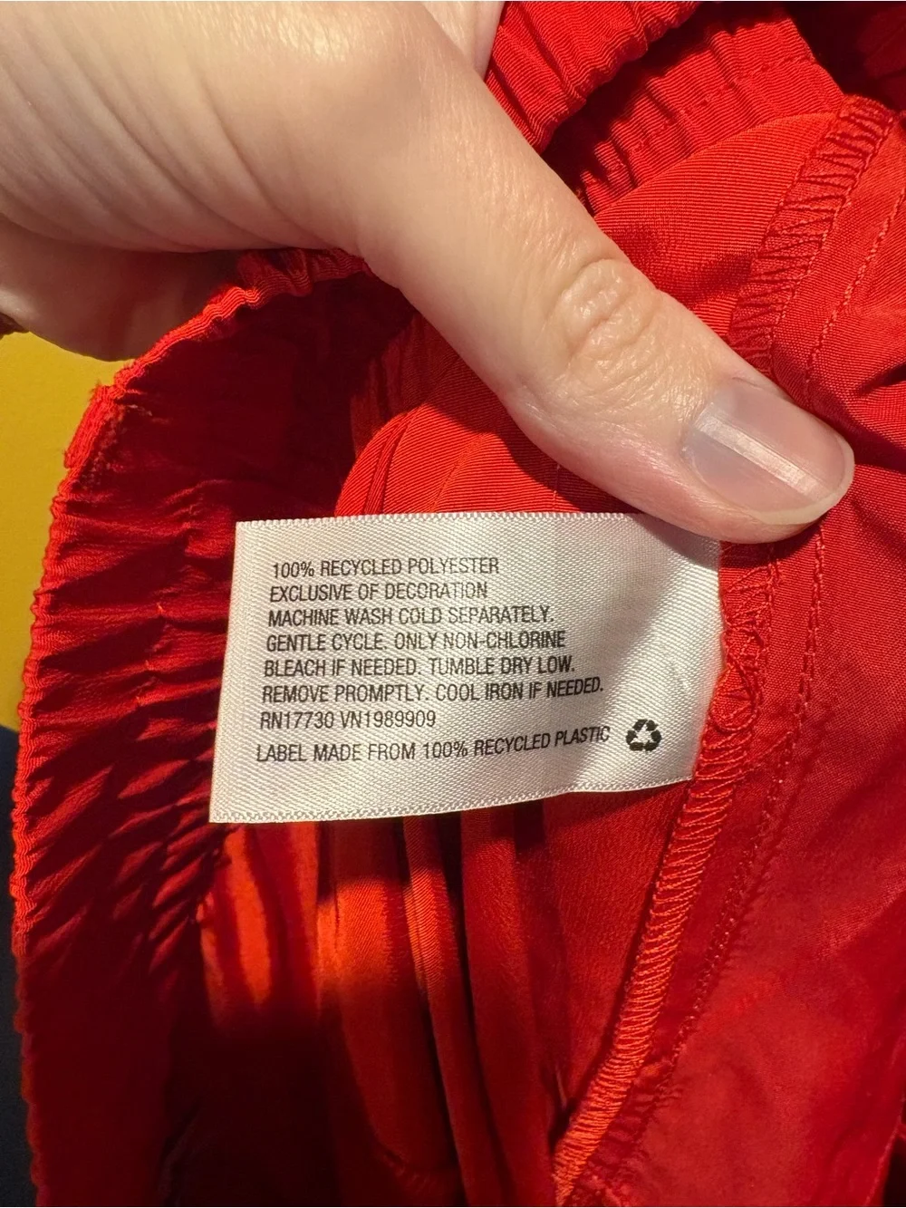 Future Collective Red & White Stipe Jogger Windbreaker Pants NWOT - Picture 8 of 9